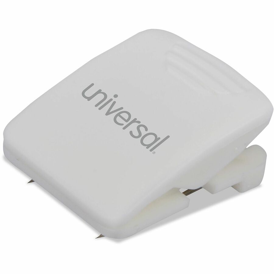 Image of Universal UNV21271 Fabric Panel Wall Clips, 25 Sheet Capacity, White, 20/Pack
