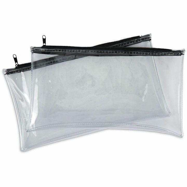 Image of Universal UNV69026 Cash Case, Plastic, Polyethylene Body, 6" H x 11" Width, 2 / Pack