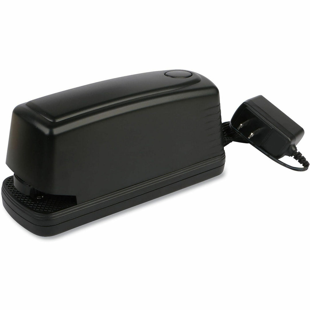 Image of Universal® Electric Stapler with Staple Channel Release Button, 20-Sheet Capacity, Black