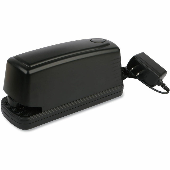 Image of Universal® Electric Stapler with Staple Channel Release Button, 20-Sheet Capacity, Black
