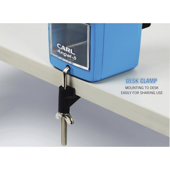 Image of Carl Mfg Pencil Sharpener, Auto Draw, 0.9mm/0.4mm, 2-3/4"x3"x5", BE