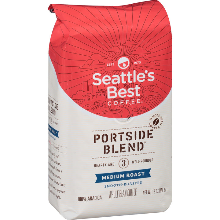 Image of Starbucks® Whole Bean Coffee, Level 3, 12oz, Red