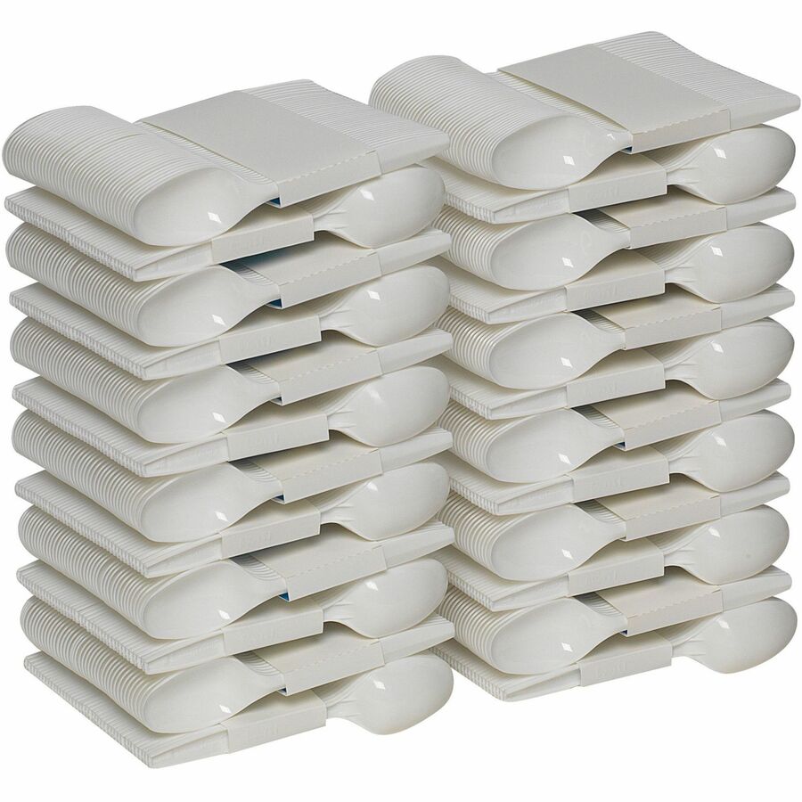 Image of Dixie® Spoons,Combo,SmartStock,Polypropylene,40/PK,24PK/CT,WE