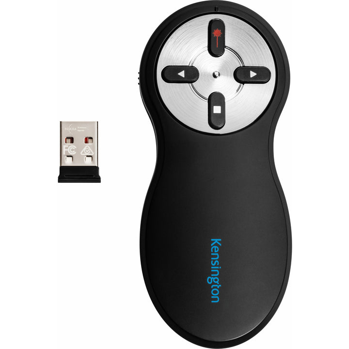 Image of Kensington® Presenter,Laser,Wireless,w/Nano Receiver,4-Button,BK