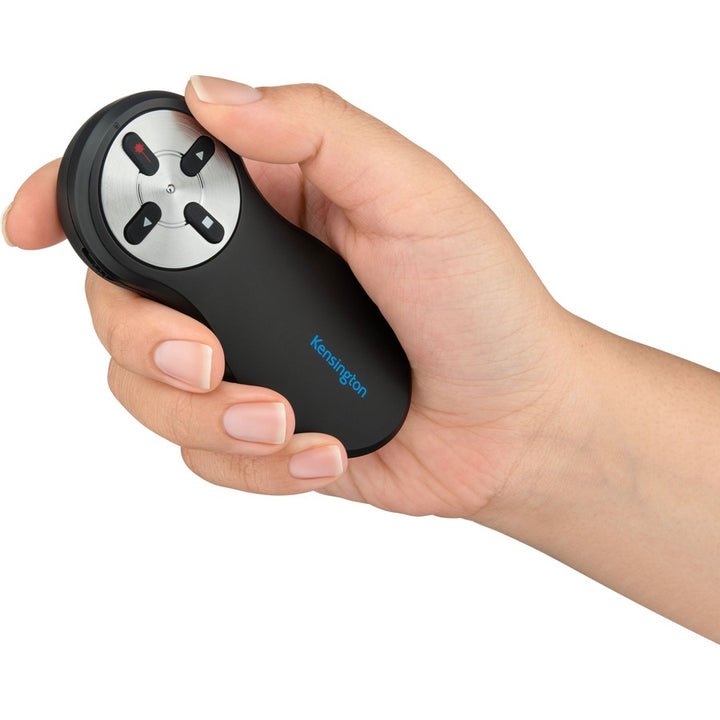 Image of Kensington® Presenter,Laser,Wireless,w/Nano Receiver,4-Button,BK