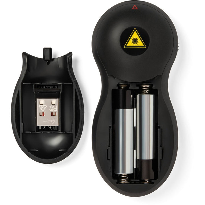 Image of Kensington® Presenter,Laser,Wireless,w/Nano Receiver,4-Button,BK