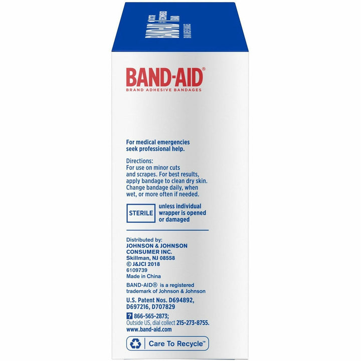 Image of Johnson & Johnson® Bandages,Flex Fabric,Self-Adhesive,1 Size,1",100/BX,12BX/CT