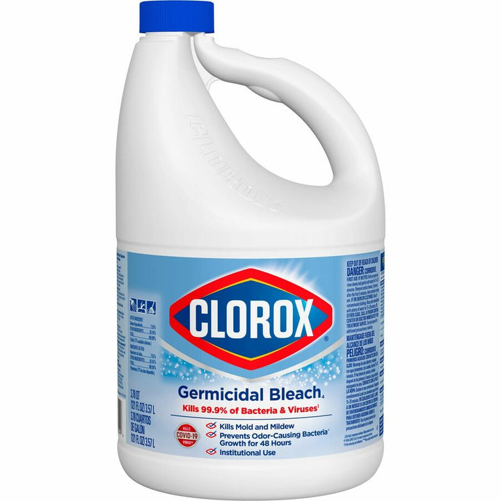 Image of Clorox® Bleach, Liquid, Germicidal, Conc, 121 fl oz, Clear