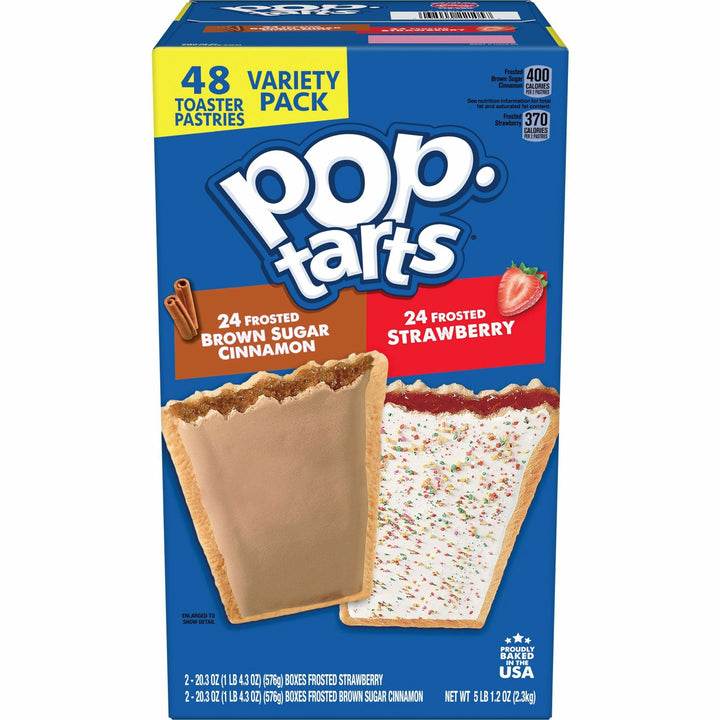 Image of Keebler® Toaster Pastries, Variety Pack, 43 oz, 48/BX, Multi