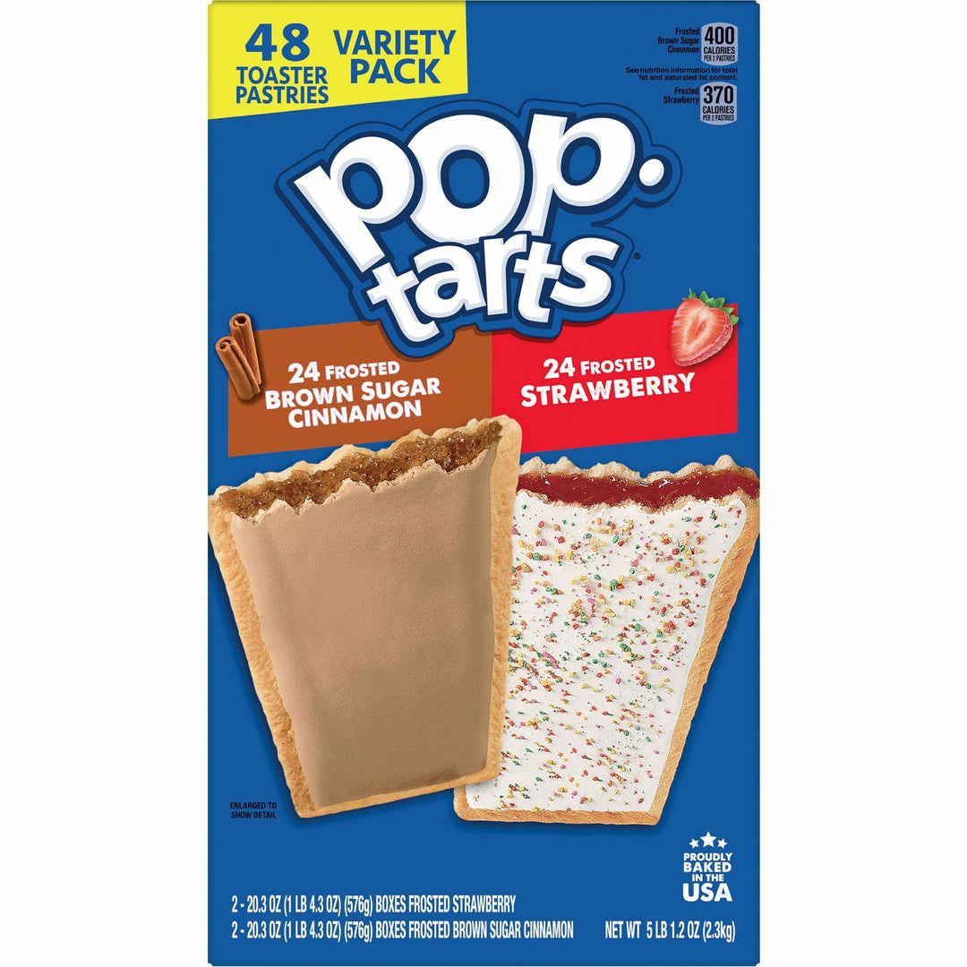 Image of Keebler® Toaster Pastries, Variety Pack, 43 oz, 48/BX, Multi