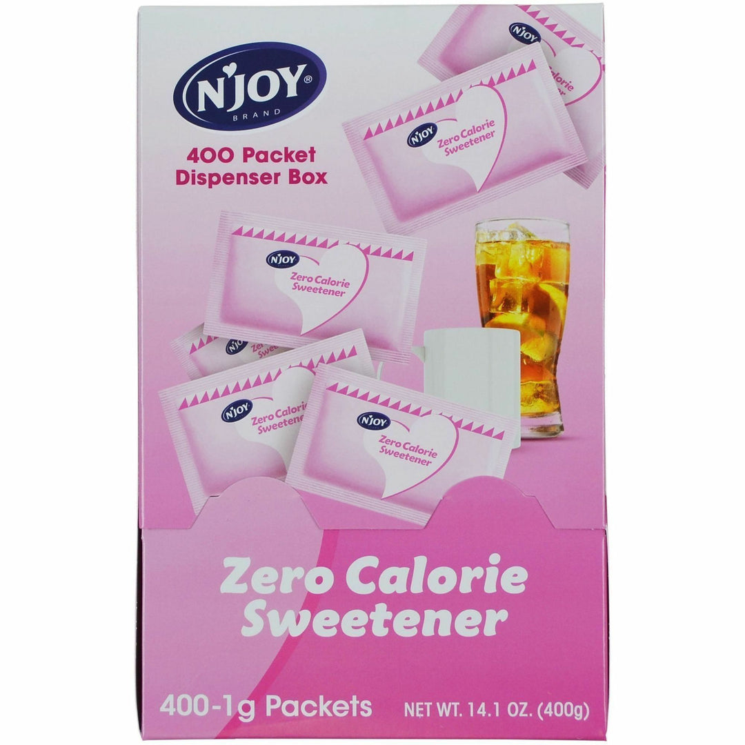 Image of Njoy 83034 Pink, Saccharin, 0.040 oz (1.1 g), Saccharin, 400 / Box