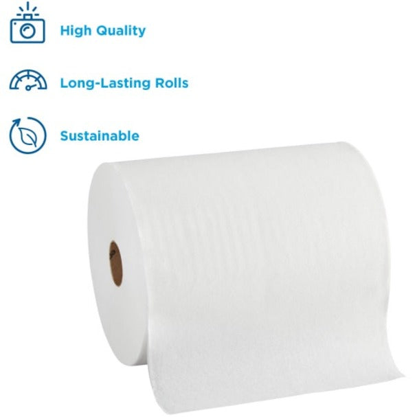 Image of Georgia-Pacific® Roll Towel,Hardwound,Recycled,10"Wx9600"L,6Roll/CT,WE