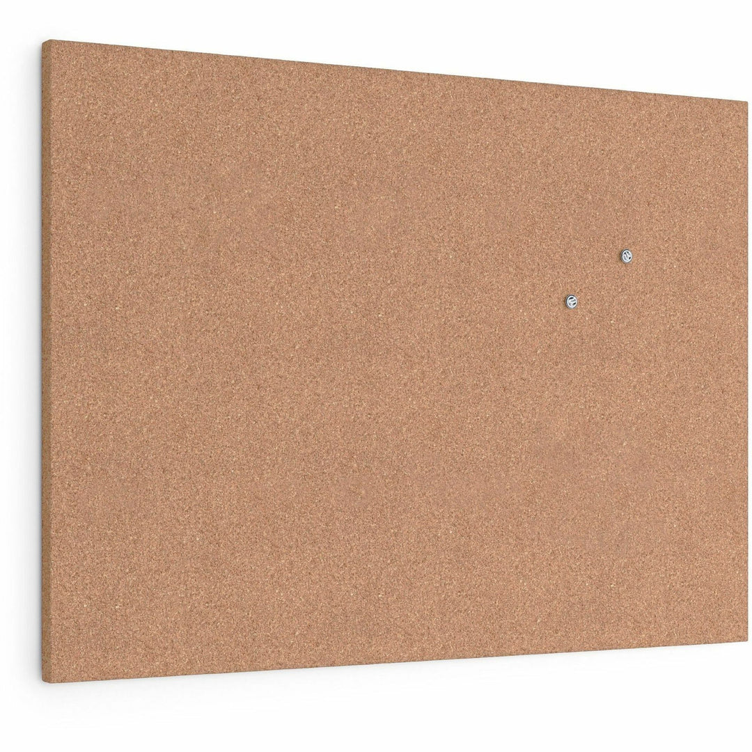 Image of U Brands Cork Board, Canvas, Frameless, 24"x7/10"x18", Natural