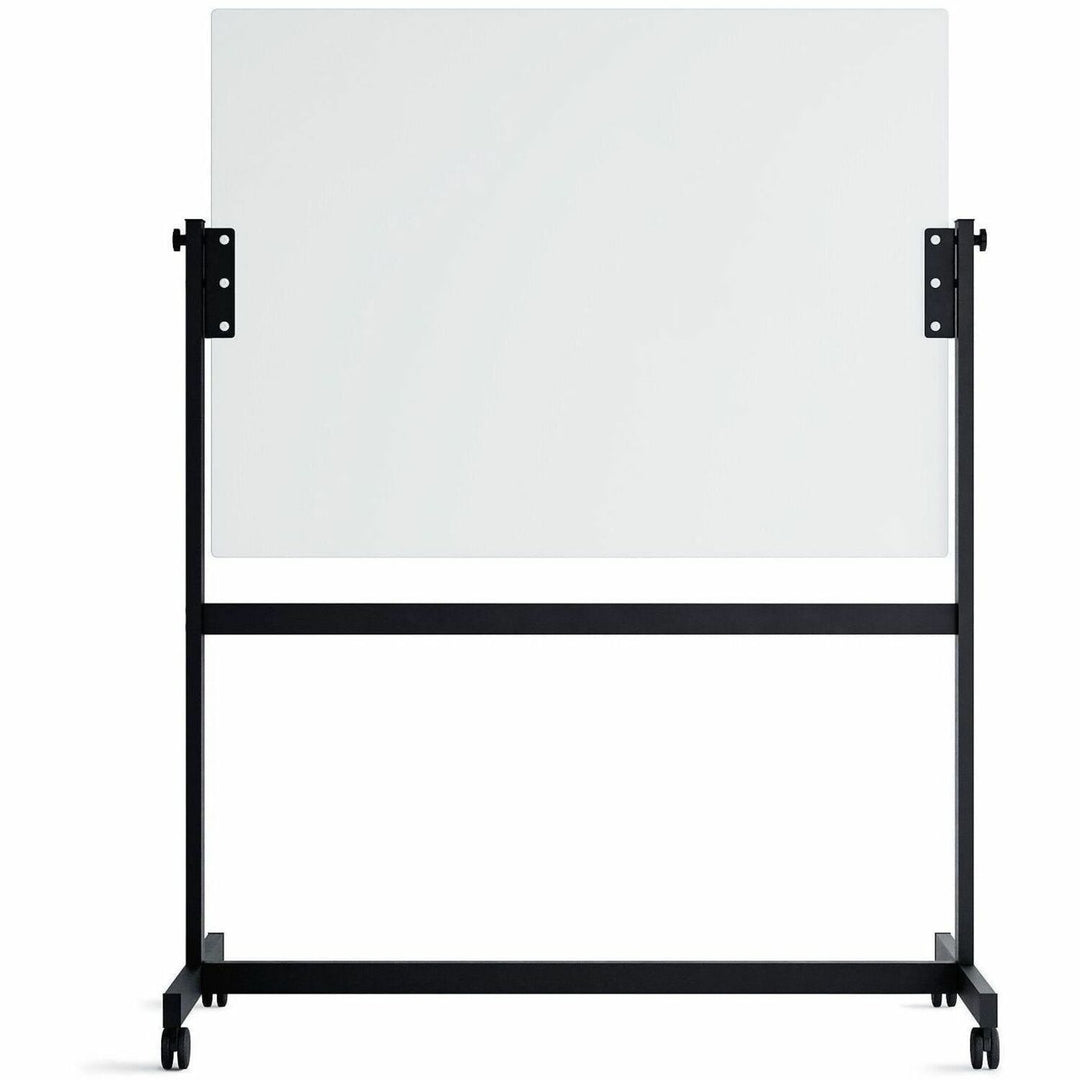 Image of U Brands Easel,Dry-Erase,Glass,Magnetic,36"x48",White