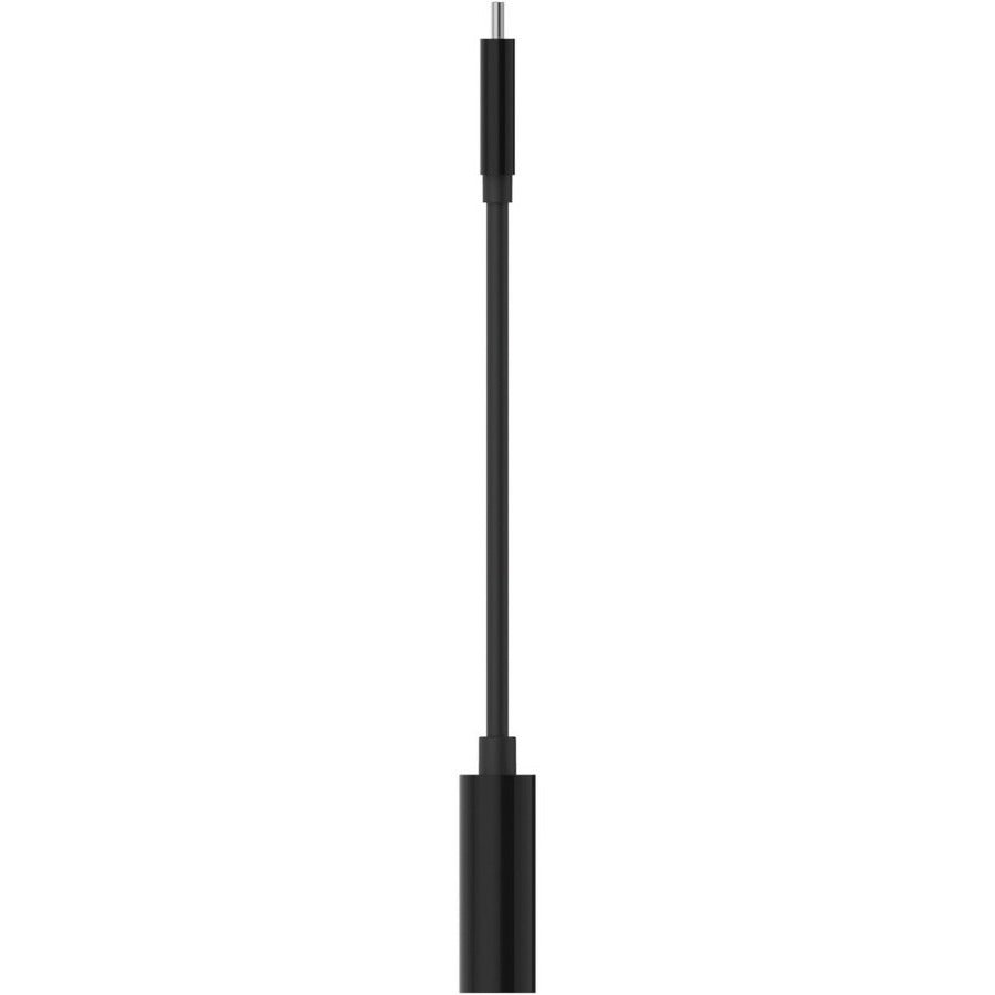 Image of Belkin® USB-C to HDMI + Charge Adapter, HDMI/USB-C(F)/USB-C(M), 2.53", Black