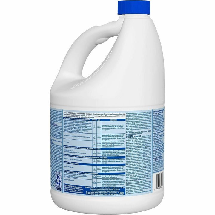 Image of Clorox® Bleach, Liquid, Germicidal, Conc, 121 fl oz, 3/CT, Clear