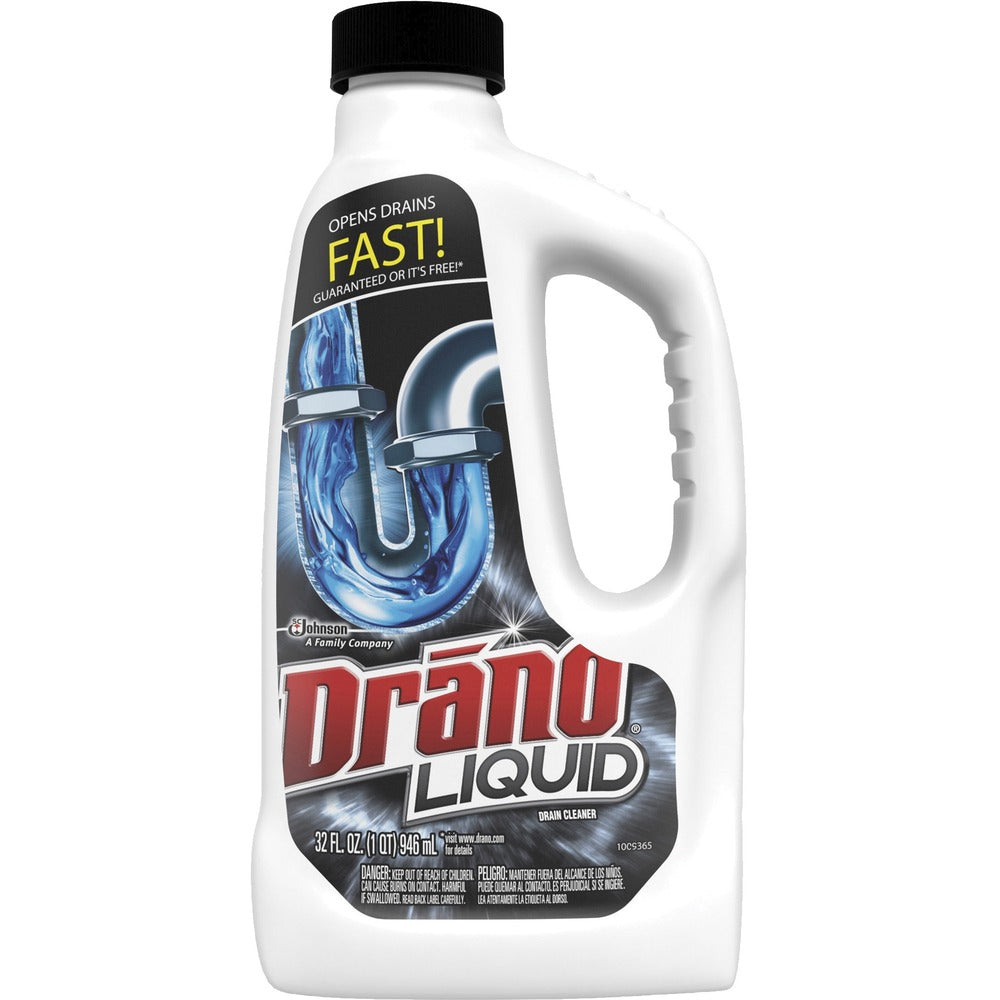 Image of S.C. Johnson Liquid Clog Remover, Drain Opener, 32oz., 12/CT