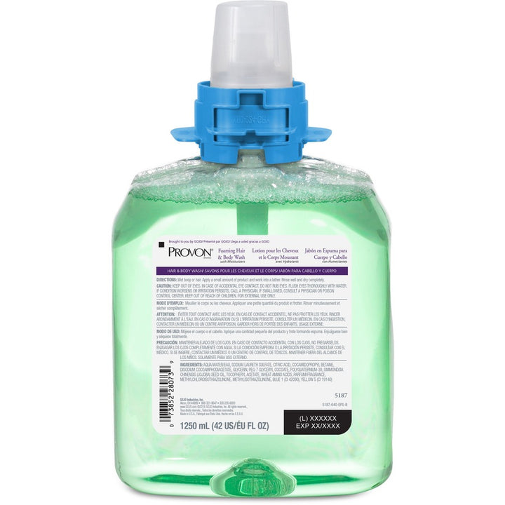 Image of GOJO® Hair/Body Wash, Foam, f/PROVON FMX-12, 1250ml, 4/CT, GN