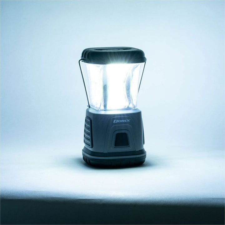 Image of DORCY® Lantern, 2000 Lumen, 5-1/2"Wx5-1/2"Lx9-3/5"H, Gray Silver
