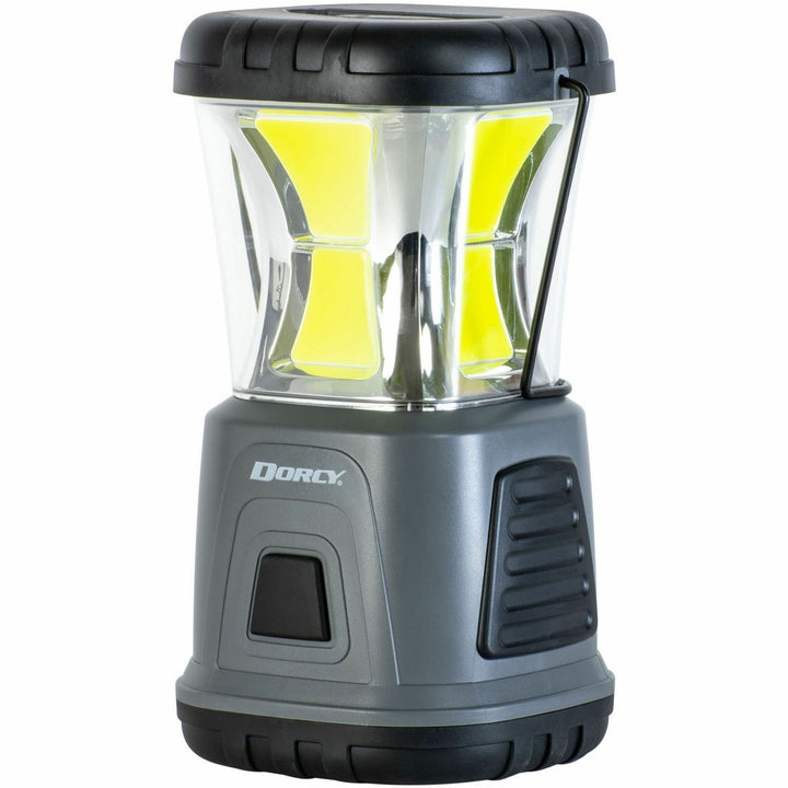 Image of DORCY® Lantern, 2000 Lumen, 5-1/2"Wx5-1/2"Lx9-3/5"H, Gray Silver