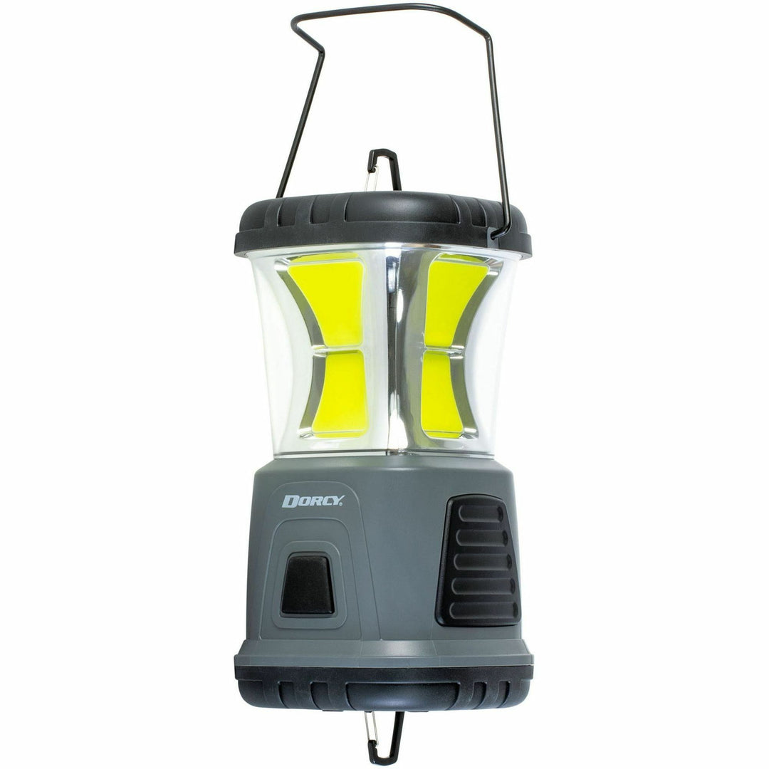 Image of DORCY® Lantern, 2000 Lumen, 5-1/2"Wx5-1/2"Lx9-3/5"H, Gray Silver