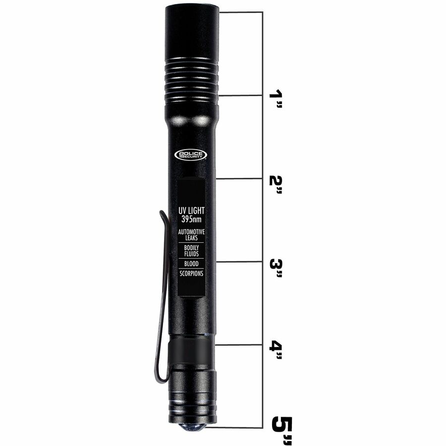 Image of Bostitch® Inspection Light, Ultraviolet LED, 395NM, 3/10"Wx5-1/2"L, BK