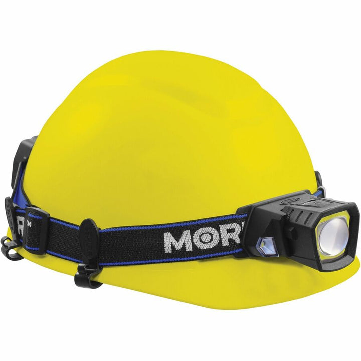 Image of Bostitch® Headlamp, Removable LED Light, 4-1/2"Wx9-1/2"L, Black/Blue
