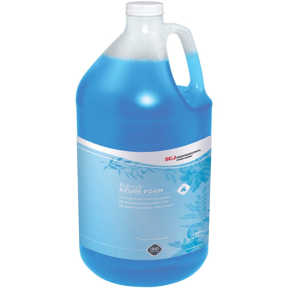 Image of S.C. Johnson Hand Soap, Foam, Fresh Apple, 1 Gallon, Blue