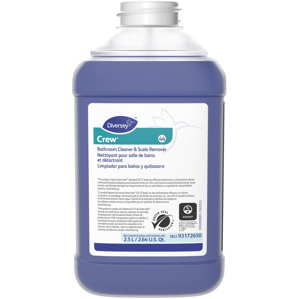 Image of Diversey Bathroom Cleaner and Scale Remover, 2.5 Liter, 2/CT, Purple