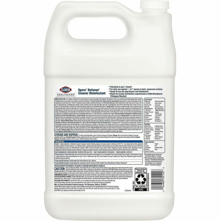 Image of Clorox Healthcare 32122 Spore Defense Cleaner Disinfectant Refill