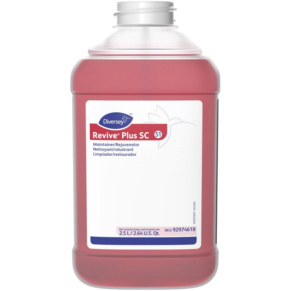 Image of Diversey Maintainer/Rejuvenator, Revive Plus, 2.5 Liter, 2/CT, RD