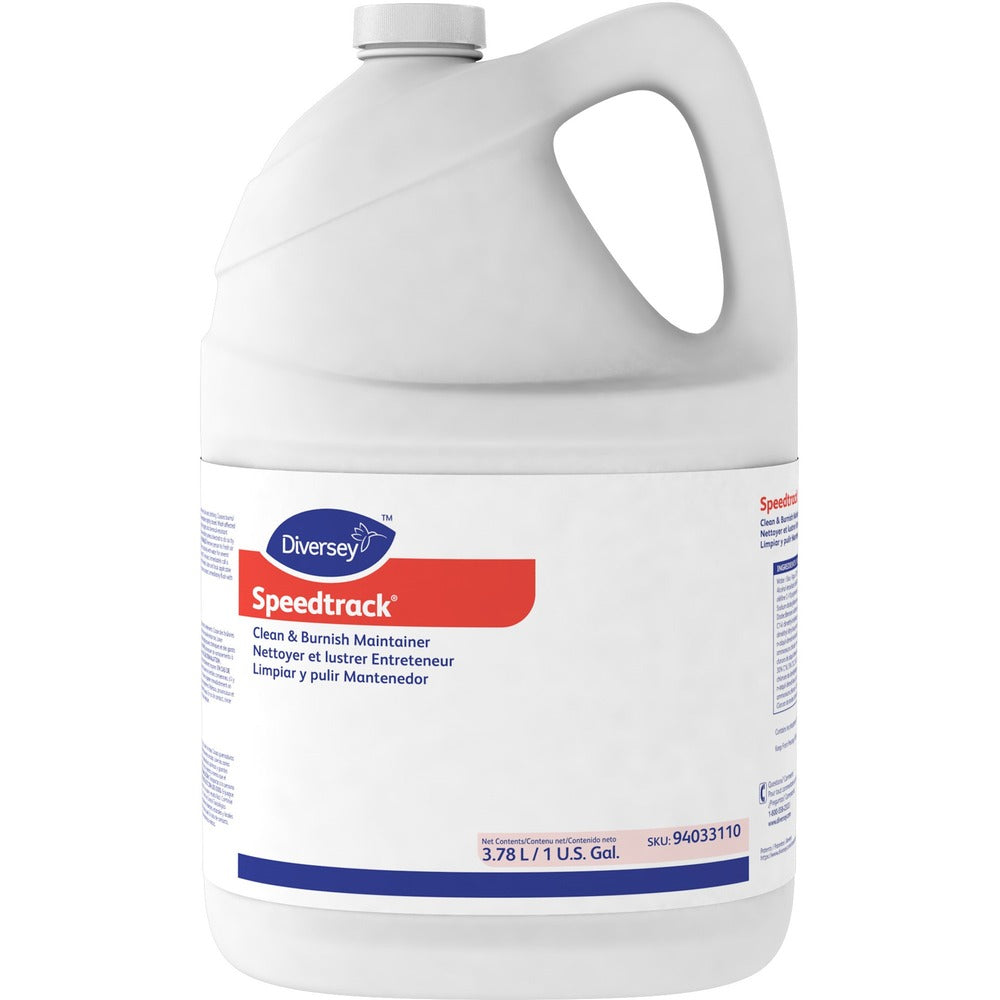 Image of Diversey Floor Cleaner and Burnish Maintainer, 1 Gallon, 4/CT, White