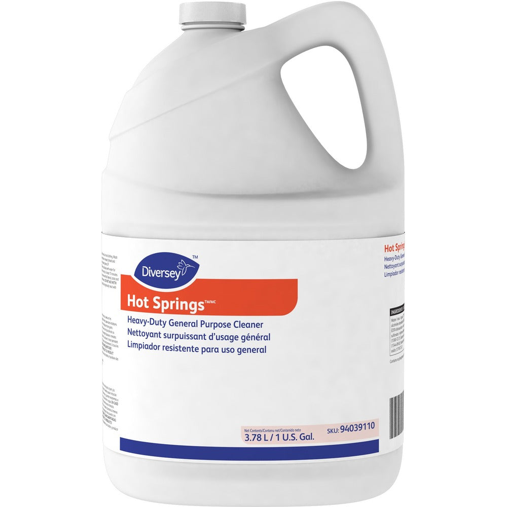 Image of Diversey Cleaner, General Purpose, Hot Springs, 1 Gallon, 4/CT, YW
