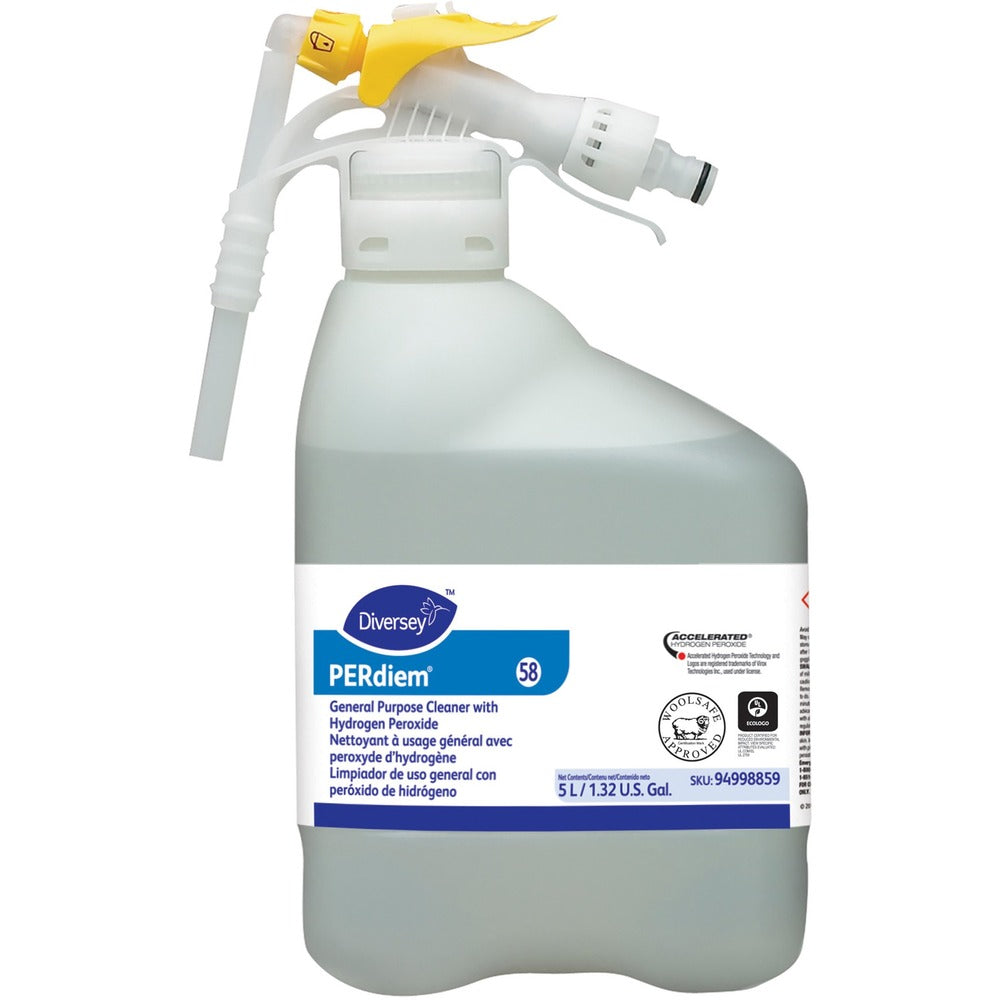 Image of Diversey Cleaner, General Purpose, Hyd Per, 1.32 Gallon, Clear