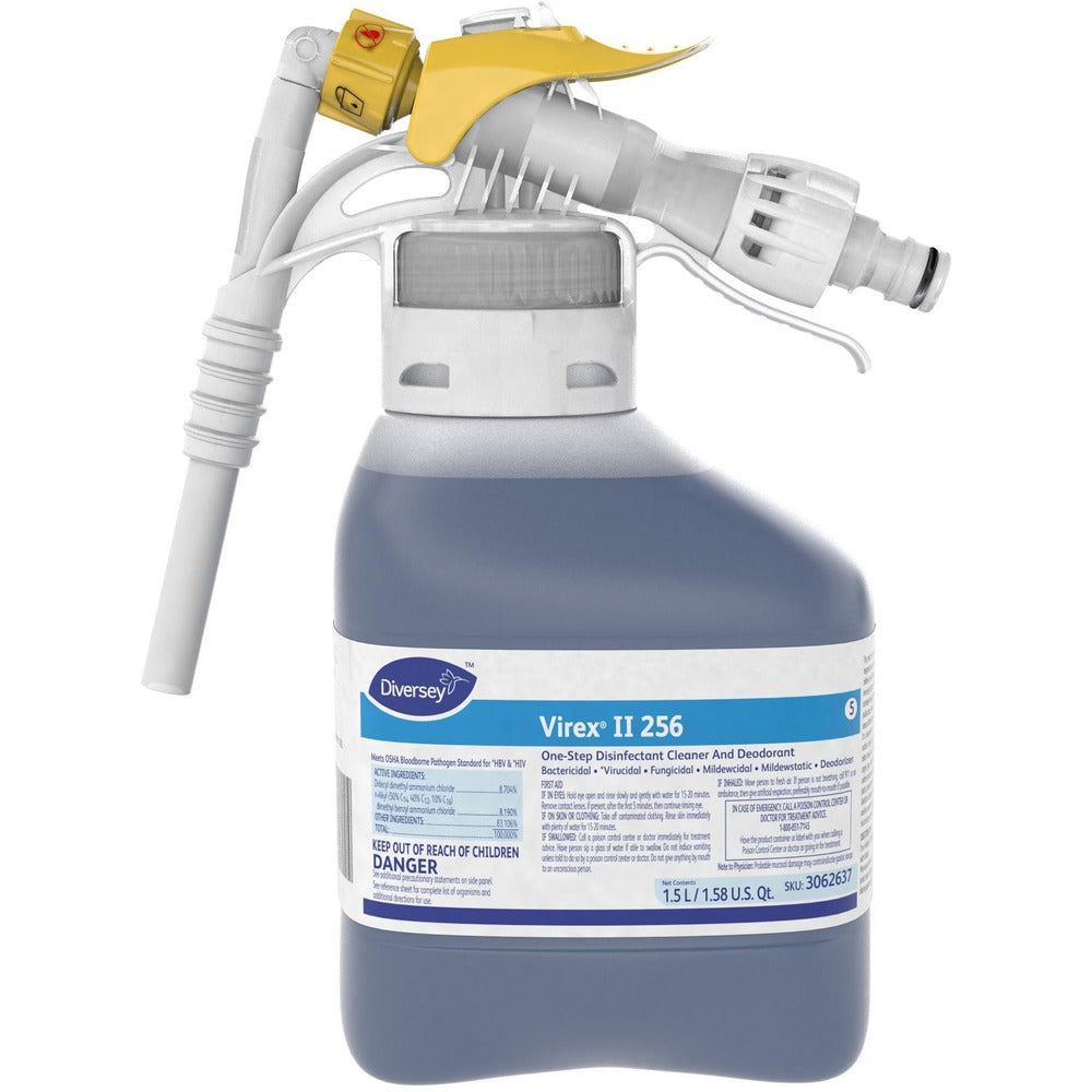Image of Diversey Disinfectant/Cleaner, RTD, Virex II, 1.5L, 2/CT, BE