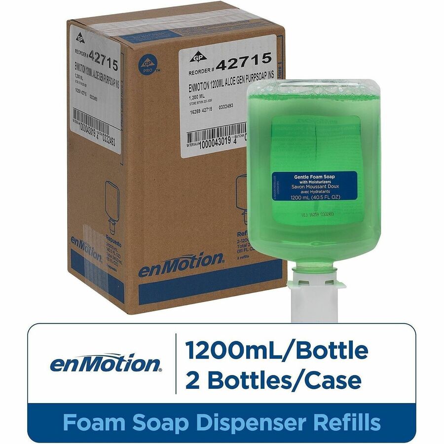 Image of enMotion 42715 Gentle Foam Soap Refills