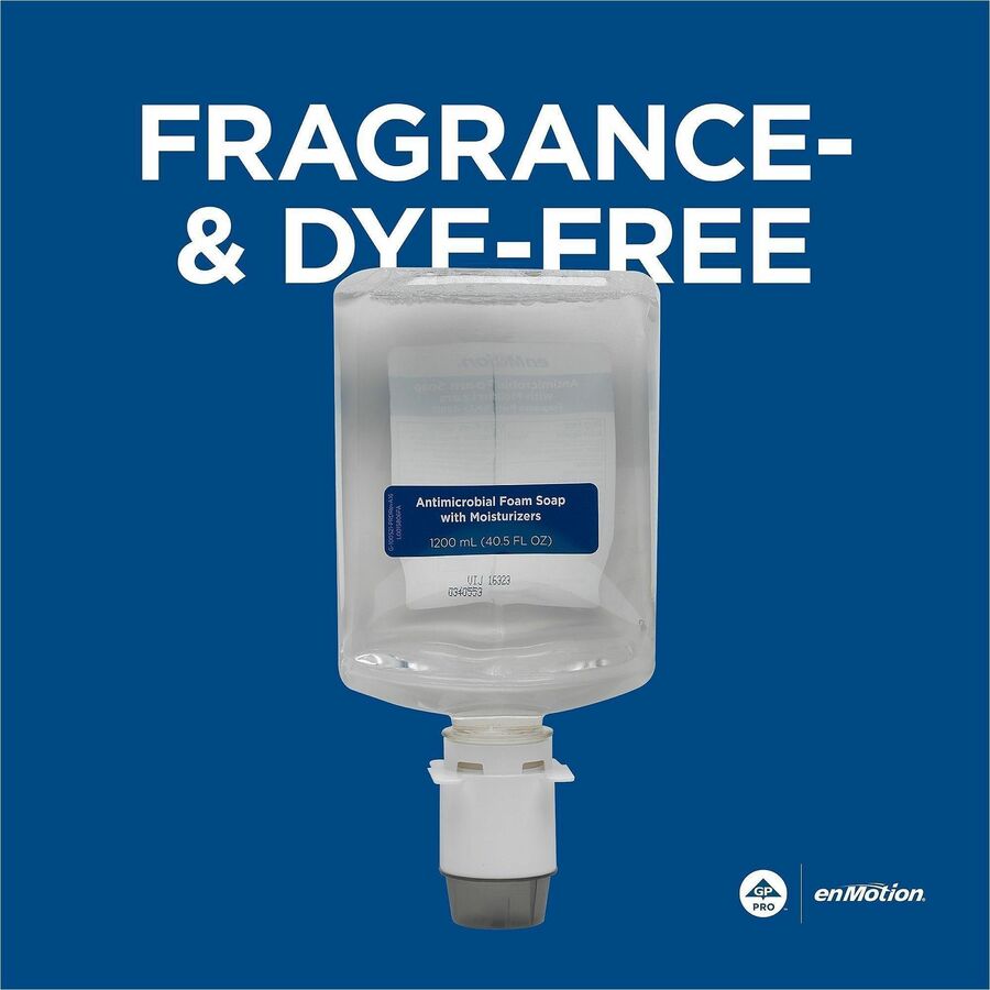Image of enMotion 42818 Foam Soap Refill, Commercial, Moisturizing, Fragrance-free, 2 / Carton