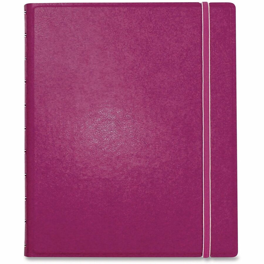 Image of Filofax® Soft Touch 17-Month Planner, 10.88 x 8.5, Fuchsia Cover, 17-Month: Aug 2024 to Dec 2025