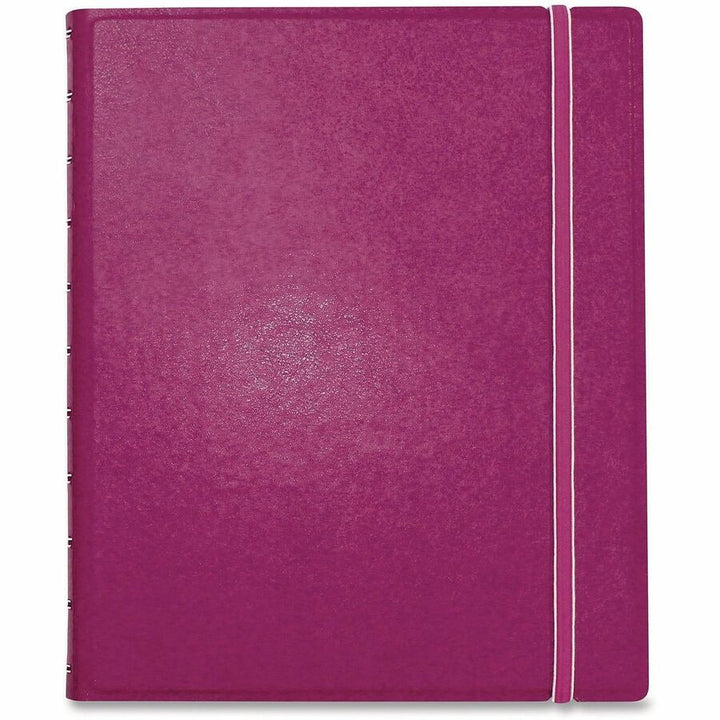 Image of Filofax® Soft Touch 17-Month Planner, 10.88 x 8.5, Fuchsia Cover, 17-Month: Aug 2024 to Dec 2025