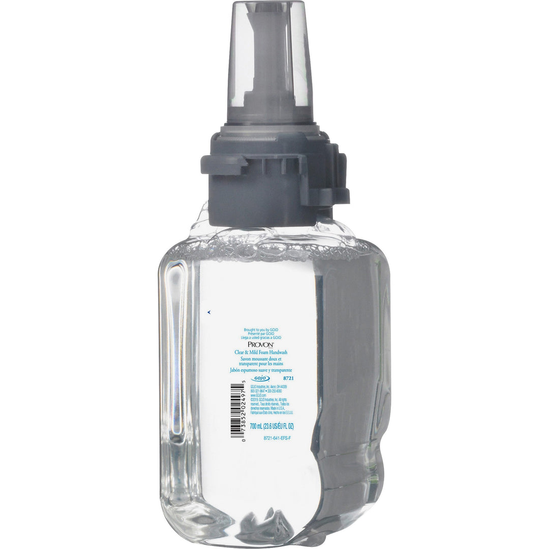 Image of GOJO® Handwash,f/ProvonADX-7, Clear&Mild,Foam,700ml,4/CT,CL