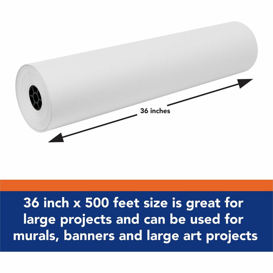 Image of Pacon® Paper Roll, f/Art Projects, 8-1/4" Diameter, 36"x500', WE