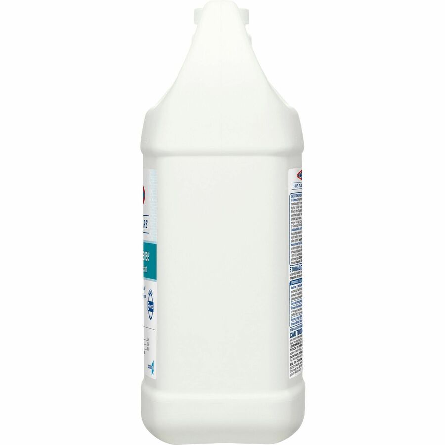 Image of Clorox® Cleaner Disinfectant, Spore Defense, 128 oz, 4/CT, White