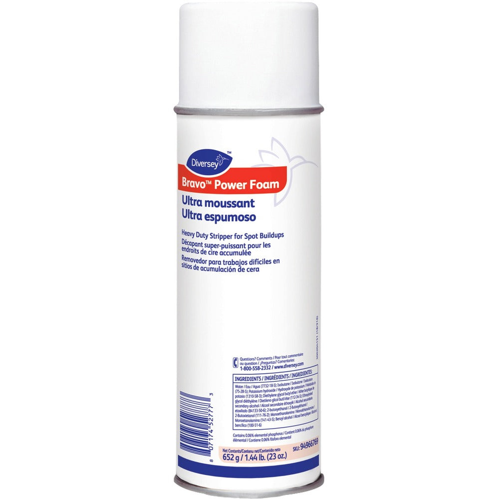 Image of Diversey Stripper, Power Foam, Bravo, 23 oz, 12/CT, White