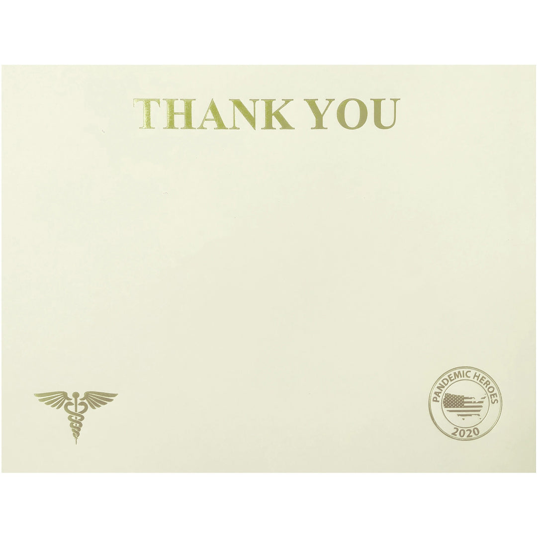 Image of First Base Group Certificate, Thank You, 8-1/2"Wx11"Lx3/10"H, 25/PK, Ivory