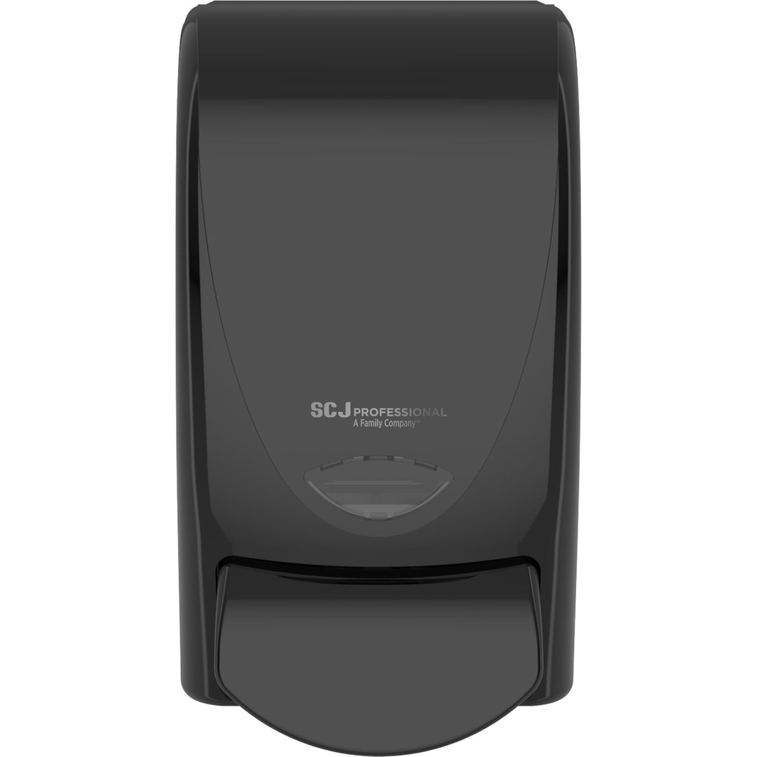 Image of S.C. Johnson Dispenser, Manual, 1 Liter, 5-1/10"x4-3/5"x9-1/5", Black