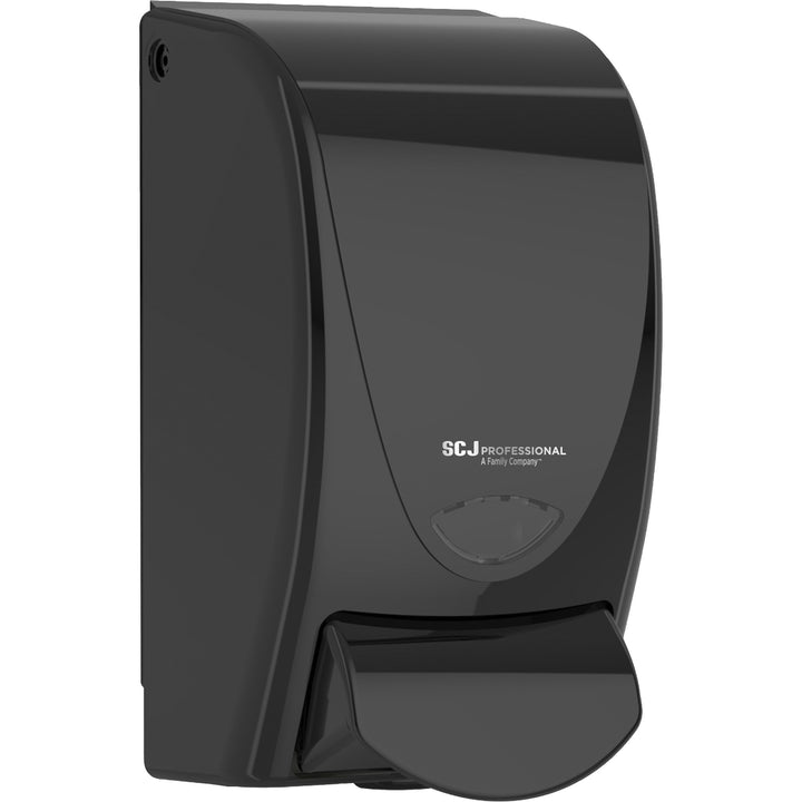 Image of S.C. Johnson Dispenser, Manual, 1 Liter, 5-1/10"x4-3/5"x9-1/5", Black