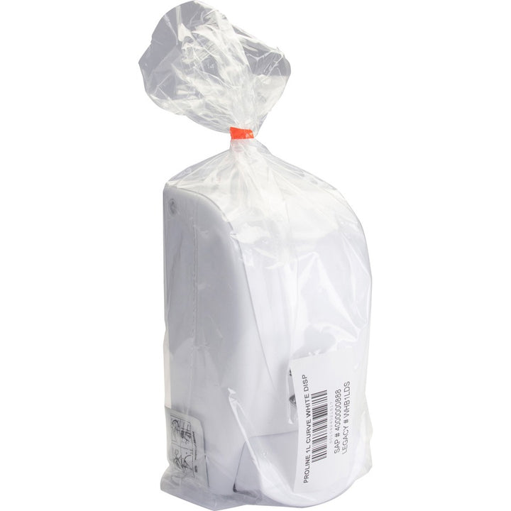 Image of S.C. Johnson Dispenser, Manual, 1 Liter, 5-1/10"x4-3/5"x9-1/5", White