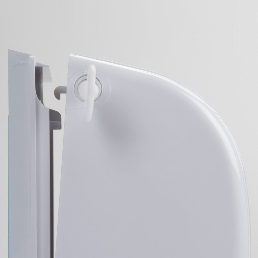 Image of S.C. Johnson Dispenser, Manual, 1 Liter, 5-1/10"x4-3/5"x9-1/5", White