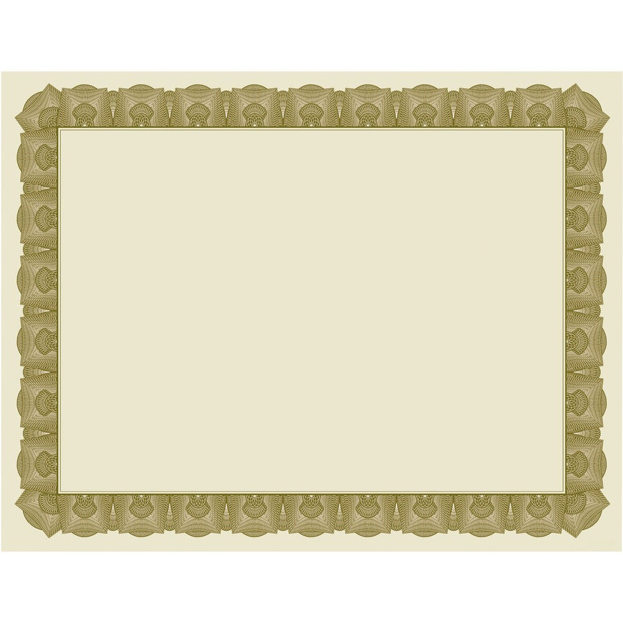Image of Geographics® Tree Free Award Certificates, 8.5 x 11, Natural with Gold Braided Border, 15/Pack