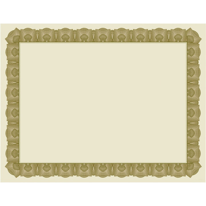Image of Geographics® Tree Free Award Certificates, 8.5 x 11, Natural with Gold Braided Border, 15/Pack